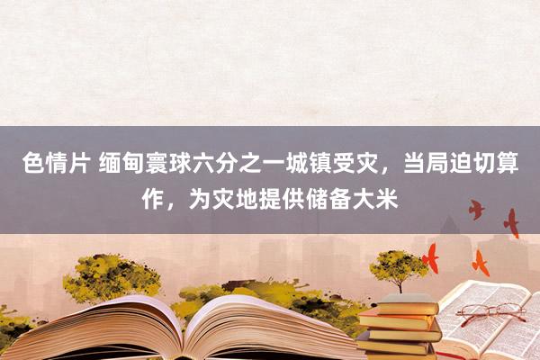 色情片 缅甸寰球六分之一城镇受灾，当局迫切算作，为灾地提供储备大米