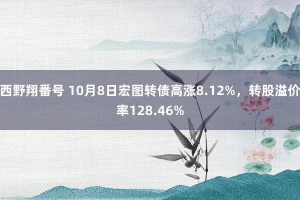 西野翔番号 10月8日宏图转债高涨8.12%，转股溢价率128.46%