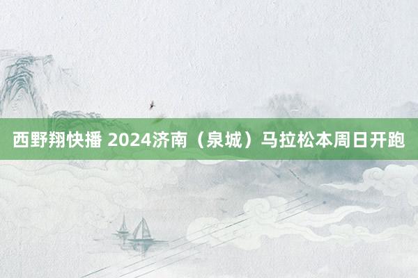 西野翔快播 2024济南（泉城）马拉松本周日开跑